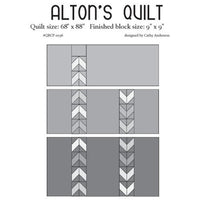 Alton's Quilt Cutie Pattern (4 pack)