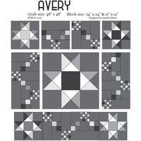 Avery Cutie Pattern (4 pack)