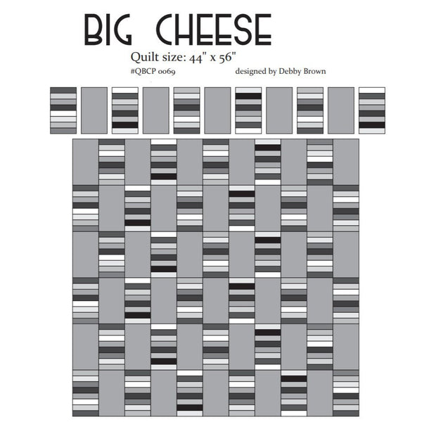 Big Cheese Cutie Pattern (4 pack)