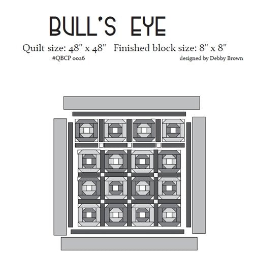 Bull's Eye Cutie Pattern (4 pack)