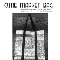 Cutie Market Bag Cutie Pattern (4 pack)