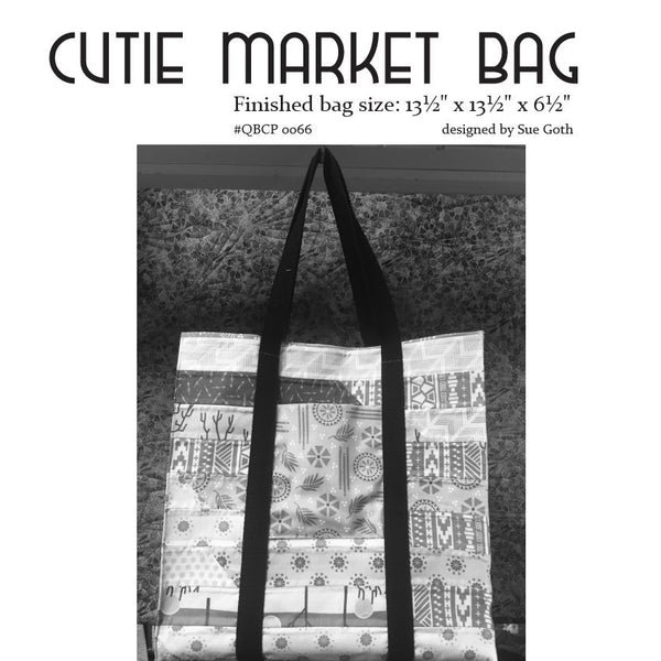 Cutie Market Bag Cutie Pattern (4 pack)