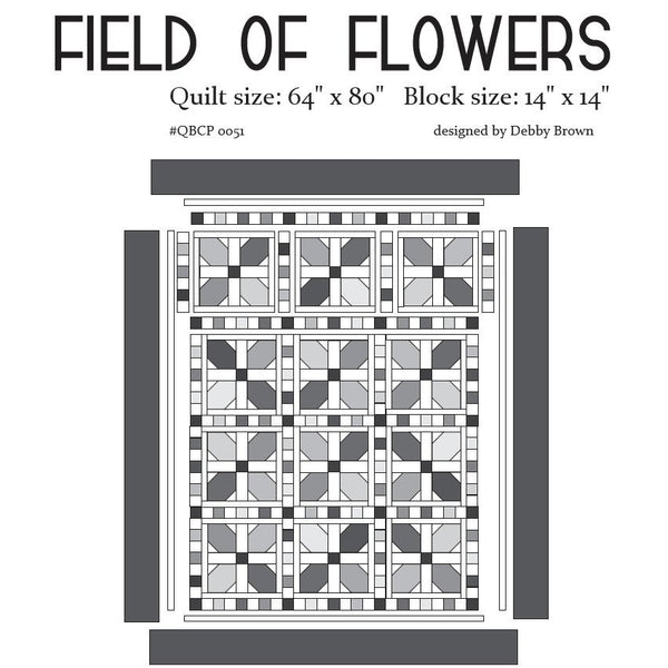Field of Flowers Cutie Pattern (4 pack)