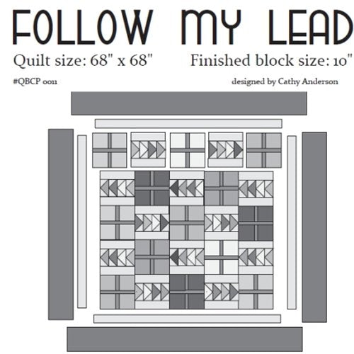Follow My Lead Cutie Pattern (4 pack)