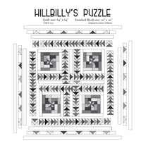 Hillbilly's Puzzle Cutie Pattern (4 pack)