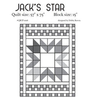 Jack's Star Cutie Pattern (4 pack)