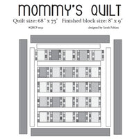 Mommy's Quilt Cutie Pattern (4 pack)