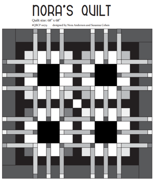 Nora's Quilt Cutie Pattern (4 pack)