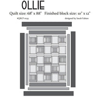 Ollie Cutie Pattern (4 pack)