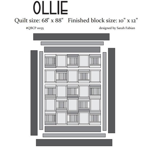 Ollie Cutie Pattern (4 pack)