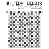 Quilters' Hearts Cutie Pattern (4 pack)