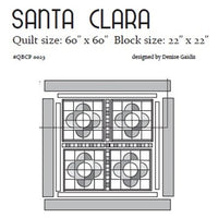 Santa Clara Cutie Pattern (4 pack)