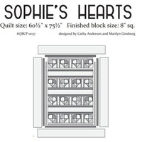 Sophie's Hearts Cutie Pattern (4 pack)