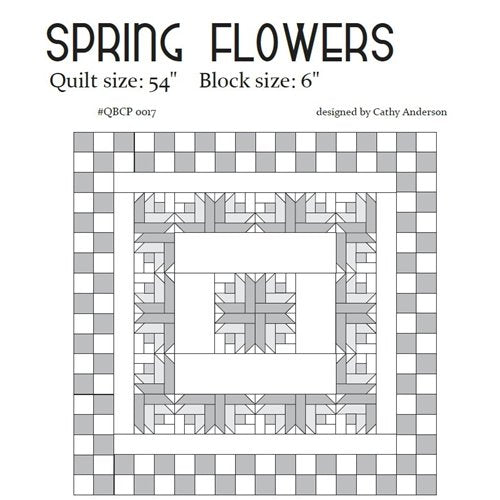 Spring Flowers Cutie Pattern (4 pack)