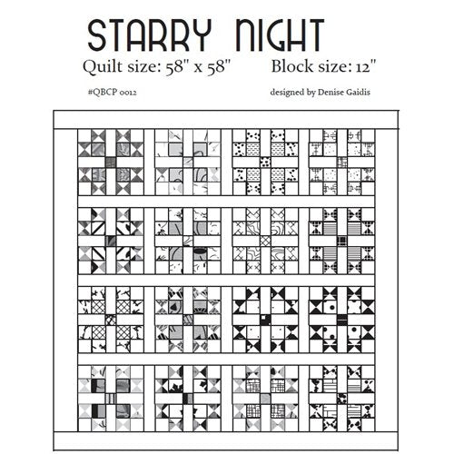 Starry Night Cutie Pattern (4 pack)
