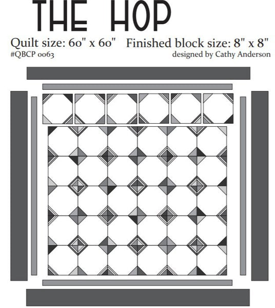 The Hop Cutie Pattern (4 pack)