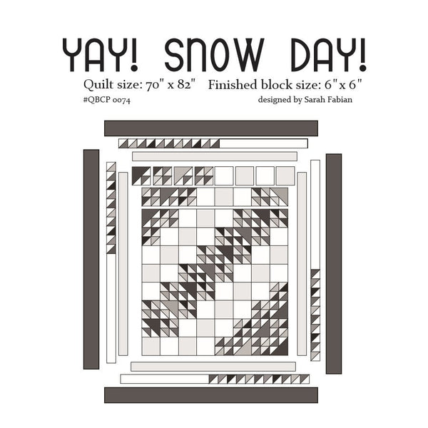 Yay! Snow Day! Cutie Pattern (4 pack)