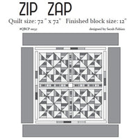 Zip Zap Cutie Pattern (4 pack)